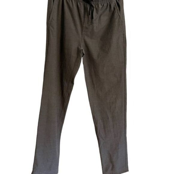 Oneill Outdoor Pant M Gray Straight Leg Hybrid Stretch Neutral Preppy Sporty - Picture 1 of 9